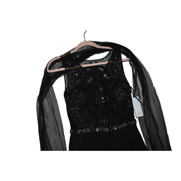 Stunning NWT Ed Young Dress medium Extra Beads - Picture 9 of 13